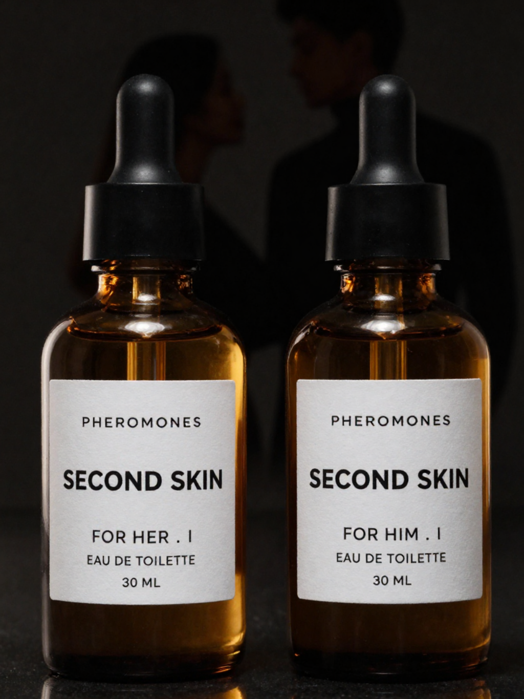 THE SECOND SKIN DUO — 2 x 30ml Dropper Bottles